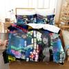 3D Printed Akudama Drive Anime Bedding Set for Boys Girls Duvet Cover And Pillowcase Twin Queen King Full Single Double Sizes