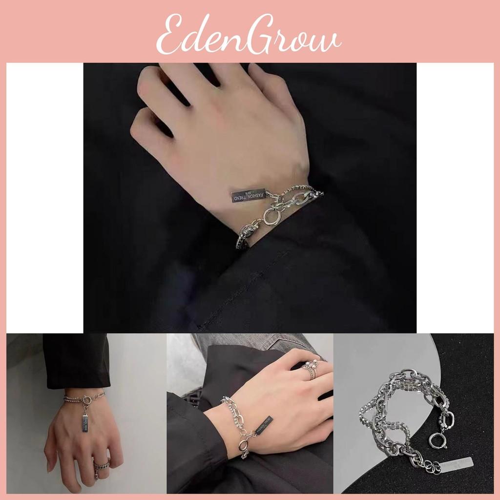 Fashionable Double Unisex Layer Bracelet Highend Alloy With Shapes Geometric