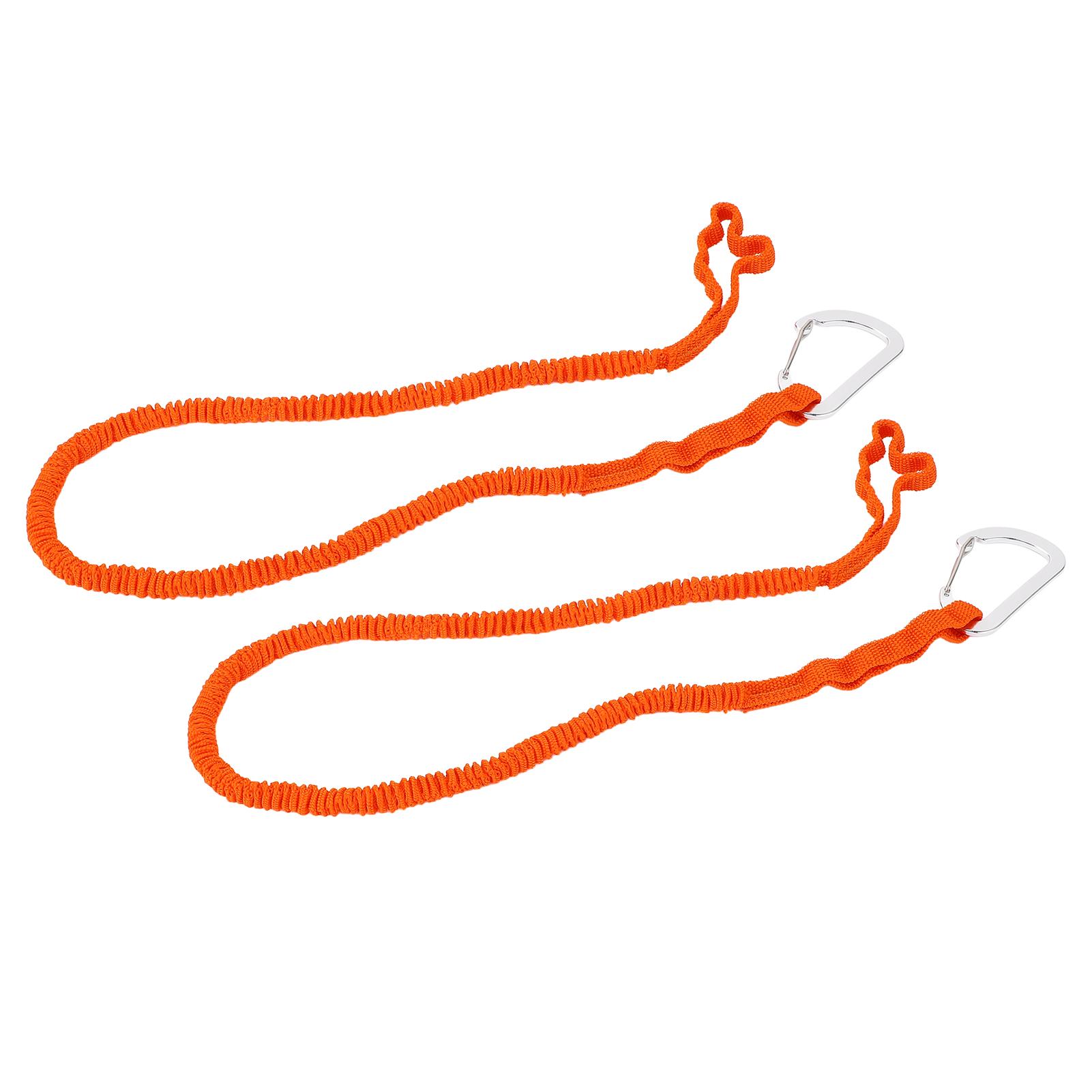 

2 шт. Лиш для весла каяка, эластичный ремешок, шнурок, веревка для каякинга, катания на лодке, гребли на каноэ, удочка для рыбалки