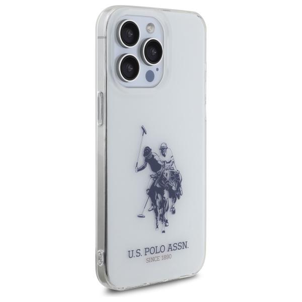 Us Polo Ushcp15Xtpuhrbh Iphone 15 Pro    Max 6,7 Biały/White Shiny Big Logo
