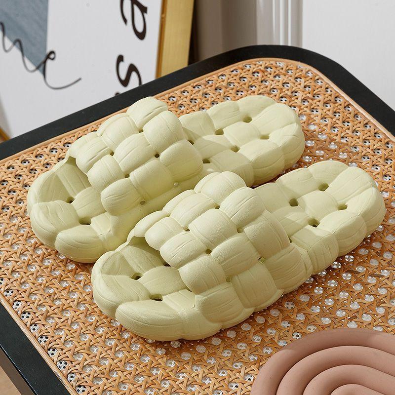 Letní protiskluzové žabky Silná platforma Muži Koupelna Domácí Pantofle Protizápach Měkká podrážka Lehké Sandály Cloud Slides