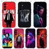 J-John W-Wick Killer Hot Film Phone Case For Samsung Galaxy S26 S25 S24 S23 S22 S21 Plus Ultra Note20 Soft Black