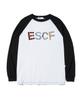 ESCAPEFROM Patch Vintage Logo Print Long Sleeve Black