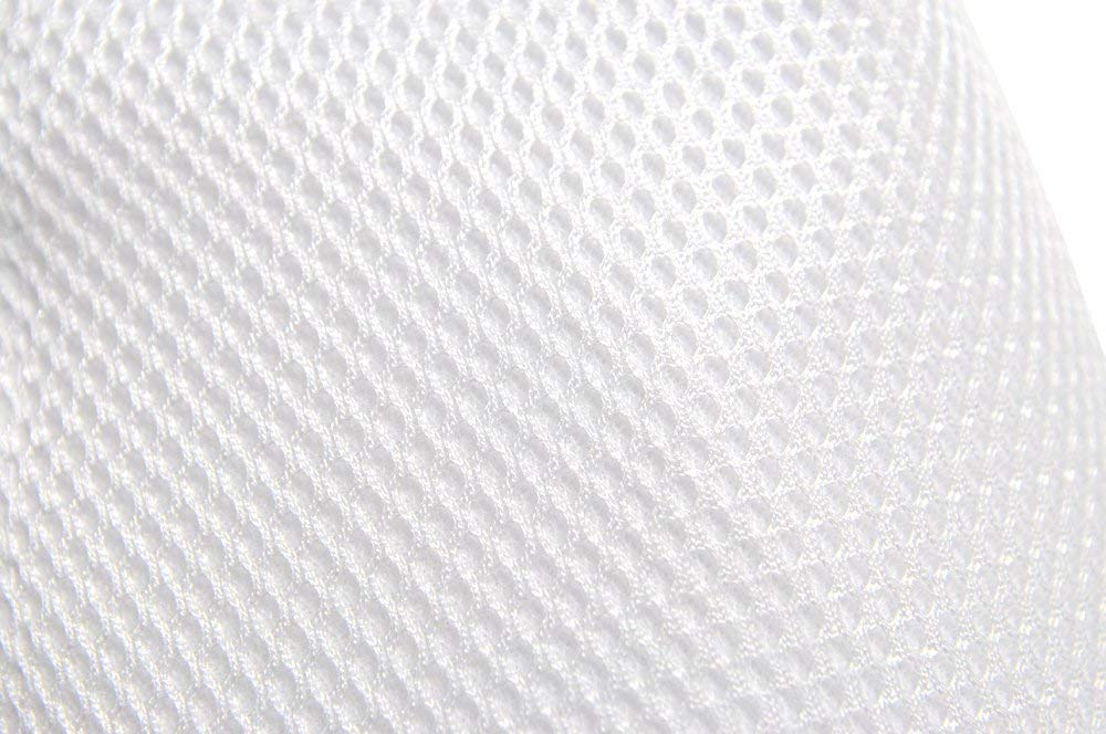 Plain Round Mesh Cap White Large Size [Big Watch] CPMG-03R Men's