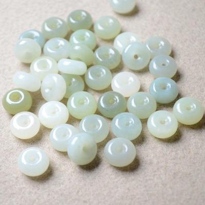 Accesorii Brățară și Pandantiv Colier din Jad Natural Hetian Qingbai Ping An Kou