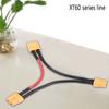 2PcsSet XT60 Series Battery Pack Connector Adapter Cables for RC Lipo 1 Female To 2 Male