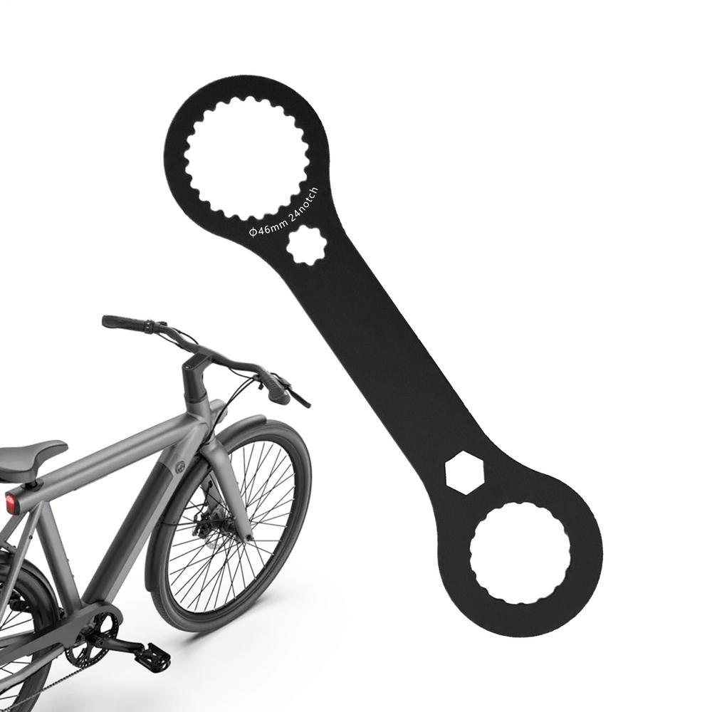 Bottom Bracket Tool Bicycles Mountain Bike Aluminum Alloy Bb Wrench High-Strength Spanner Crank Repair Maintenance Accessories