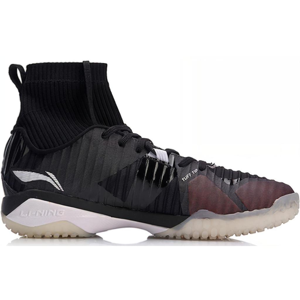 Li Ning Frontier Shadow Pro Rubber Cushioning Slip Resistant Breathable Lightweight High top Badminton Shoes Unisex AYAN005-2
