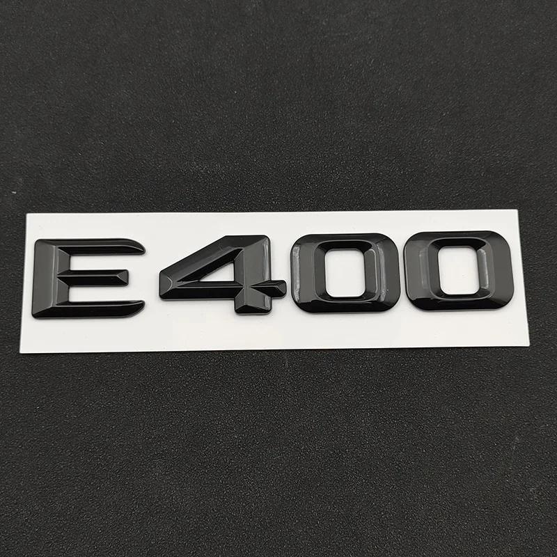 3D ABS Self-adhesive Letters For Car Stickers For Mercedes-Benz E200 E220 E260 E320 E350 CDI 4matic Emblem Trunk Accessories