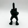 Prank Middle Finger Figure Crafts Middle Finger Statue Finger Resin Ornament  Landscape Garden Pot