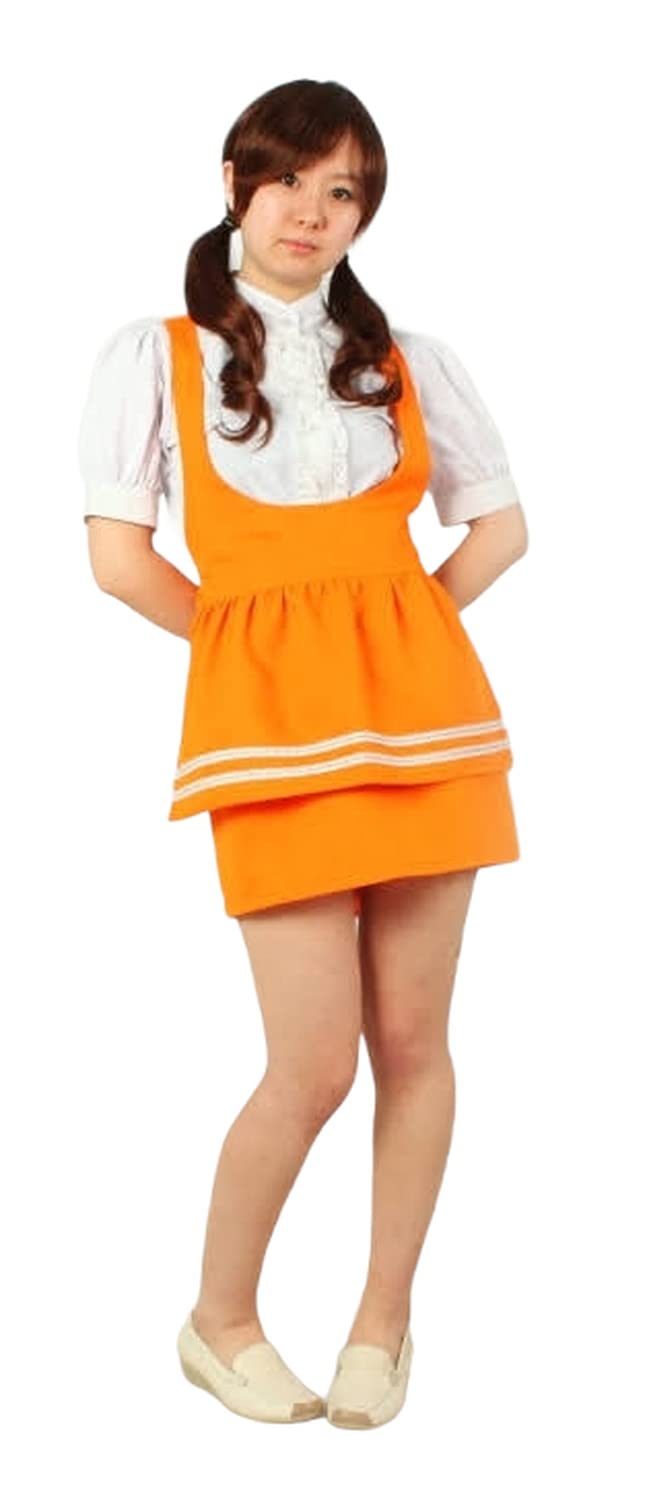 

Anmira Orange Waitress Maid Uniform Cosplay Costume Set [WELLERS] (L) оранжевый
