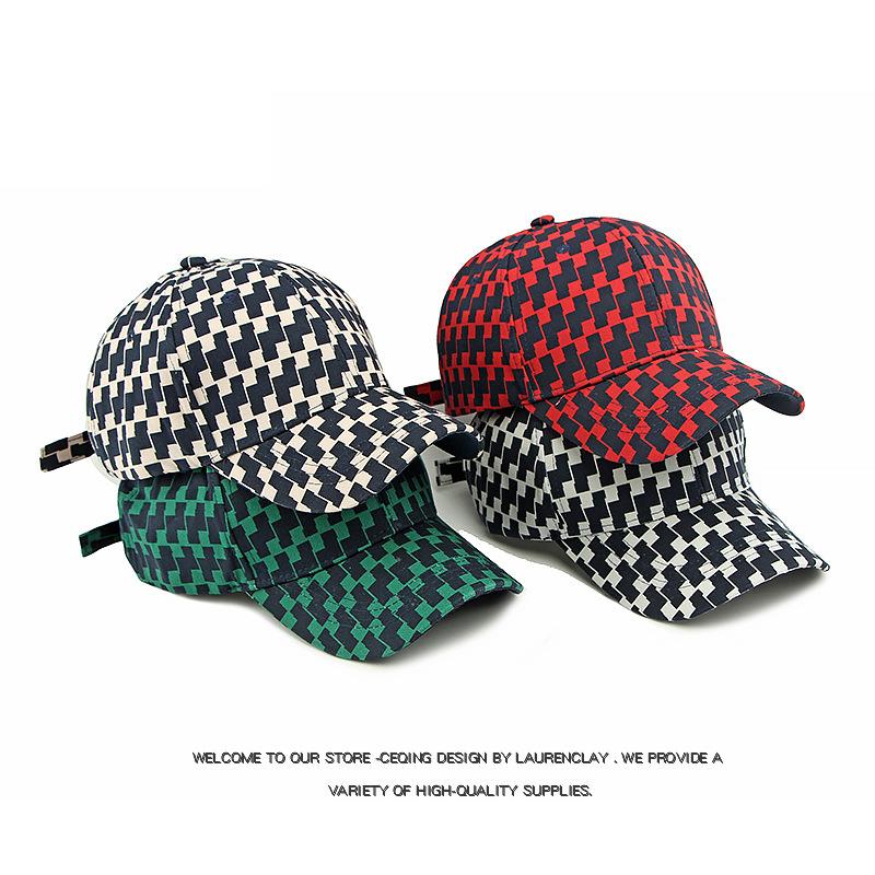 Print Hat Men's Baseball Cap Spring Summer Outdoor Sun Protection Hat Women's Cap