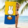 New Cute Rabbit Printed Microfiber Beach Towel Quick Dry Soft Bath Towel For Kids