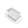 Butter Dish with Lid Box Container Keeper for Biscuits Seasonings
