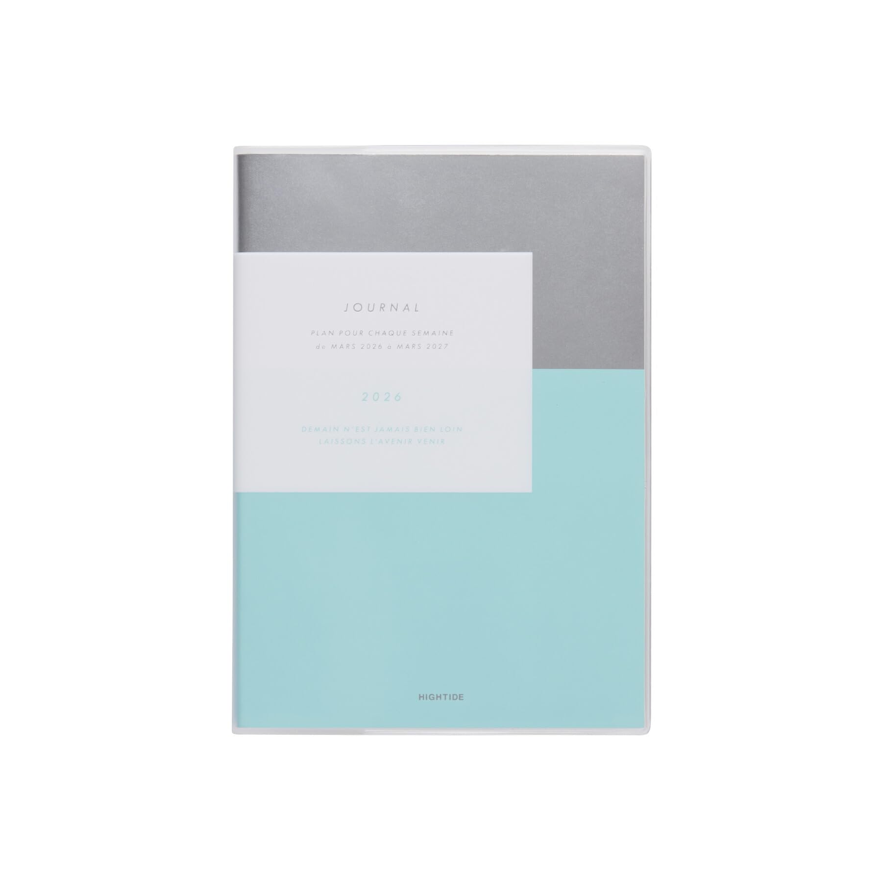 Hightide 2026 Weekly 2026 Schedule Book Planner/Claire Mint/B6 Block/March Start/Weekly