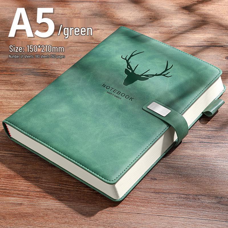 Abnehmbares B5 Hochwertiges Notizbuch-Set mit losen Blättern: Geschenk für Studenten & Geschäftsleute