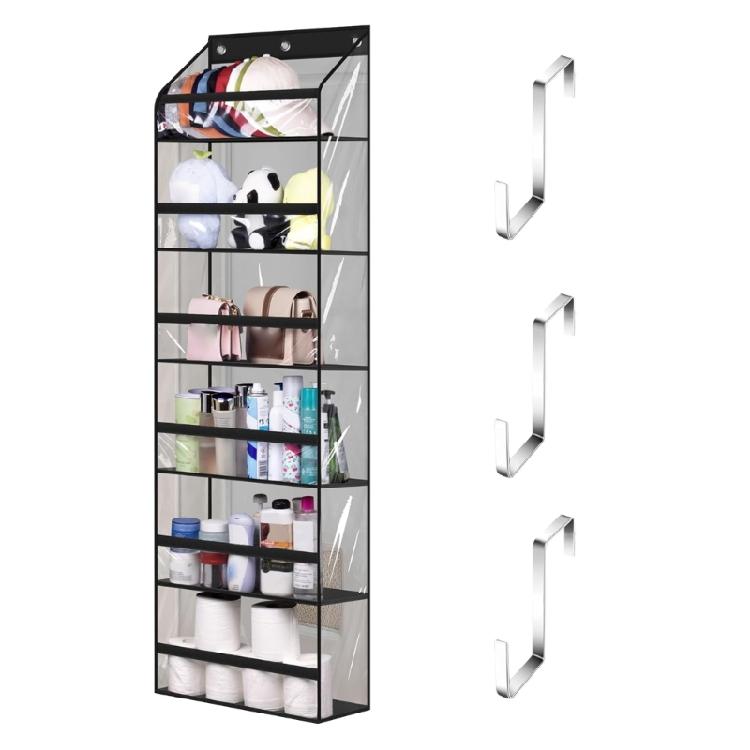 

6 Layer Clear Over The Door Storage Solution For Organizing Toy Cosmetics And Stationery In Homes 1
