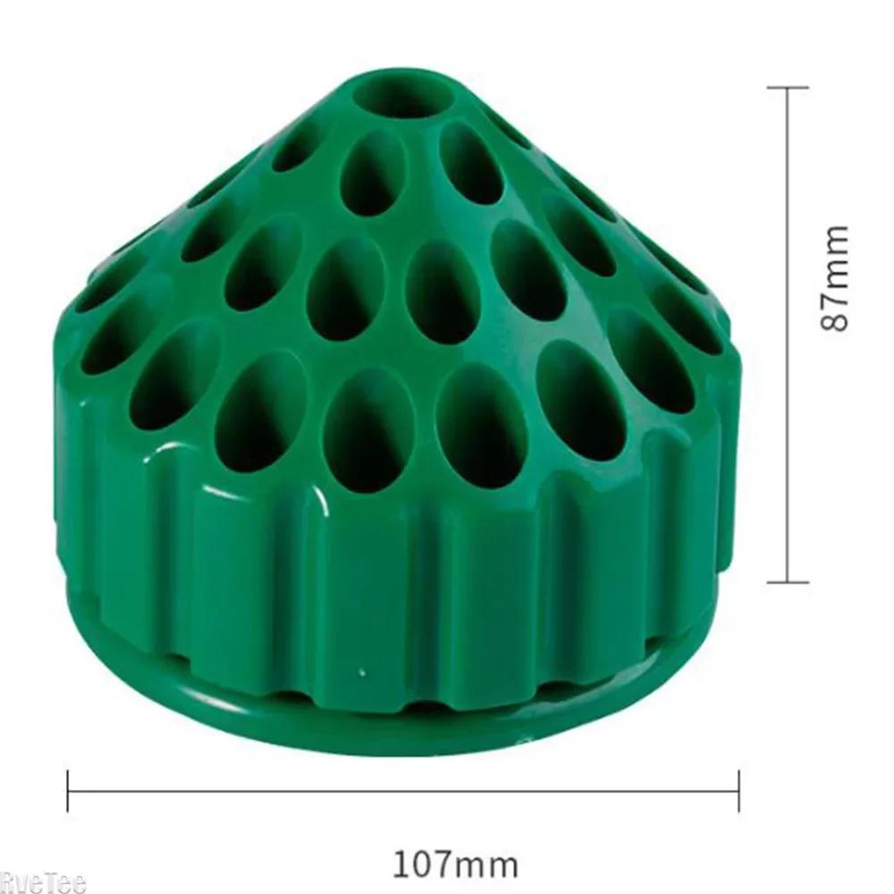 Needle Storage Box 35 Hole Rotating Base Tool Holder Rotary Engraving Tool Grinding Head Carving Tool Polishing Wheel Organizer