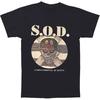 Vintage SOD Stormtroopers Of Death Band Cotton Unisex Tshirt Size