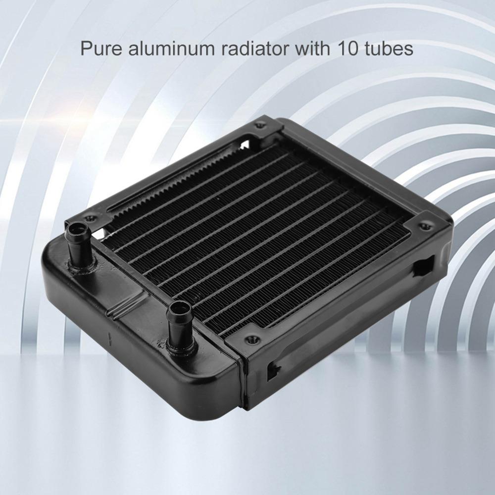10 Tubes Water Cooling Radiator High Performance PC CPU Water Cool System Radiator  Gaming PC