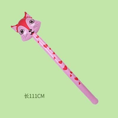 3Pcs Inflatable Rod Pvc Inflatable Animal Balloon Children'S Inflatable Toy Animal Rod Inflatable Animal Rod