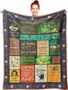 Couple camping gifts , camper gifts , camping essentials , comfortable and warm flannel blankets , the best gift for RV owners