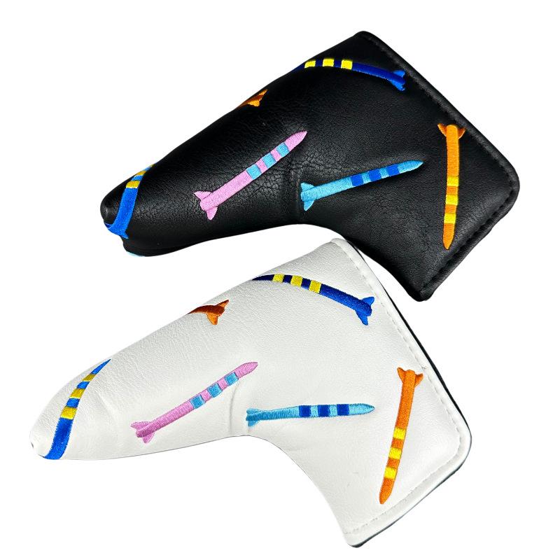 

Rocket Style Magnetic Golf Putter Cover - In Stock Accessories Straight Bar 80g чорний