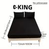 Black, White, and Gray Solid Color Fitted Sheet Bedding—super Soft and Skin-friendly Sheets with Deep Pocket Mattress Topper