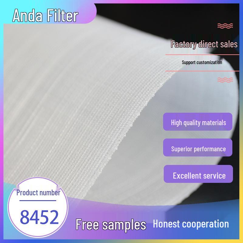 High-Efficiency Polypropylene Multifilament Filter Cloth & Bag for Industrial Use 8452