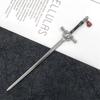 New Antique Metal Sword Hairpin Women's Fashion Chinese Simple and Creative Pan Hairpin Jewelry Temperament Headwear Accessories