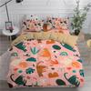 Cartoon Cat Down Comforter Set Bedding Set 3-piece Duvet Cover Set