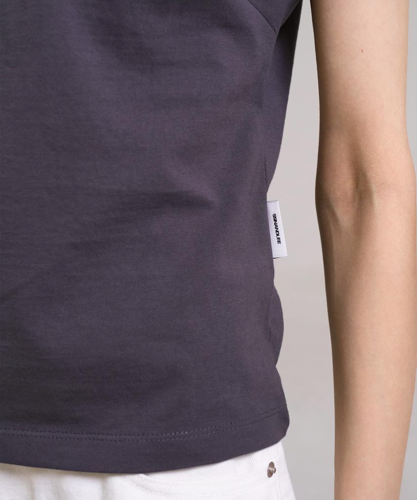 SSIN AND LEE Dart T-Shirt Charcoal