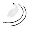 ATV Coolant Radiator Reservoir Tank Expansion Tank Accessories Repair Parts Coolant Bottle with Oil Hose for Ltz400