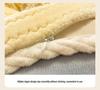 Thickened Jacquard Milk Fleece Winter Bedding Set - Flannel Coral Fleece Duvet Cover with Added Fleece Sheet, Dormitory Three-Piece Set