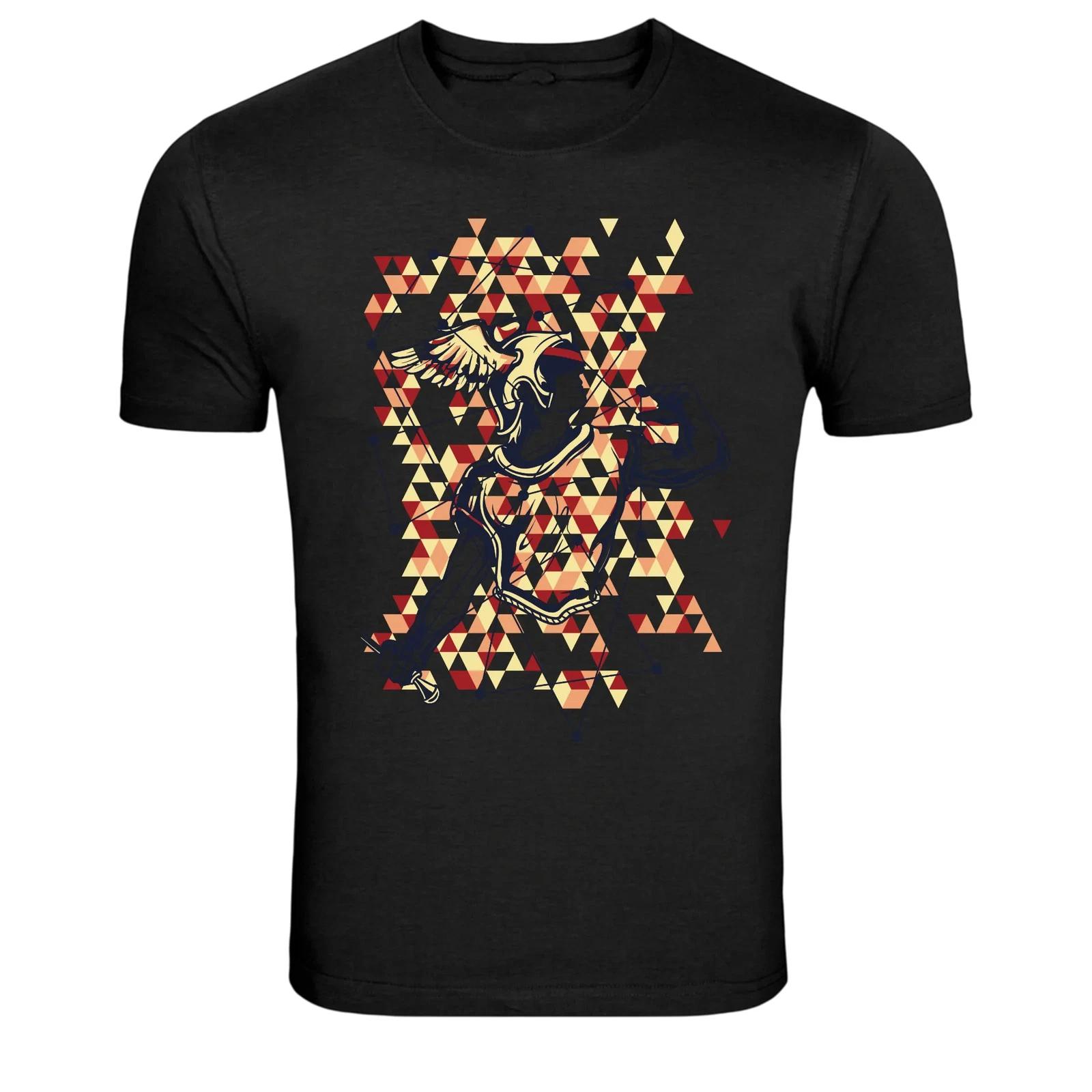 African Tribal Woman Crescent Symbol Art T-Shirt 2XL