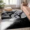 Space Ship Carpet for Living Room Vintage Galactic Space Star Ship Area Rug Soldier Large Non Slip Door Mat Bath Mats Home Decor