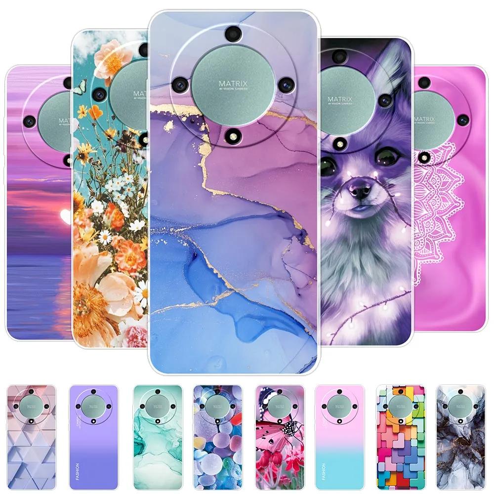 For Honor Magic5 Lite 5G Case Magic 5 Lite Cover Clear Soft Silicone Phone Case Fundas For Huawei Honor Magic 5Lite Coque Bumper