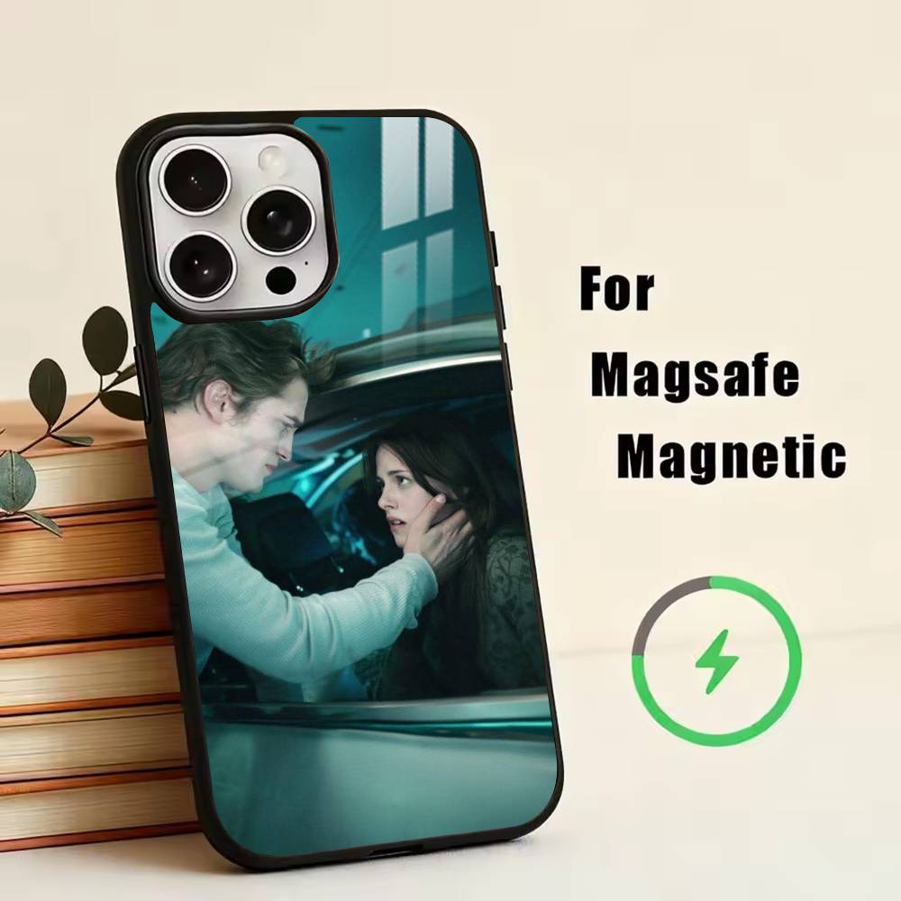 T-Twilight Saga Edward  Phone Case For iPhone17,16,15,14,13,12,11 Plus,Pro Magnetic with Magsafe Wireless Charging iPhone17Air