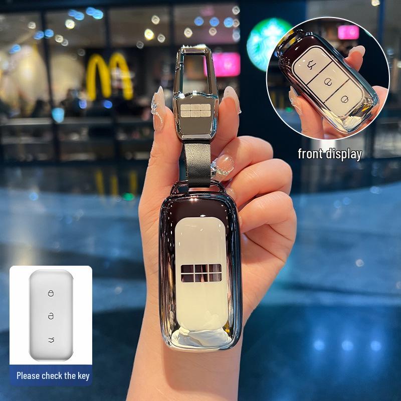2023 Geely Galaxy L7 Starship E8 Car Key Case L6 Shell with Buckle for Men and Women