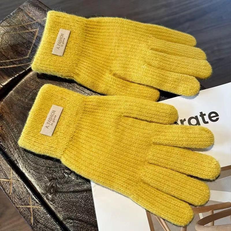 New Winter Cute Wool Gloves for Women, Winter Fingerless Cycling To Keep Warm, Fingerless Women