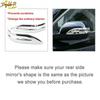 Chrome Side Rear view Mirror Cover Moulding Trim For Honda CR-V CRV 2012-