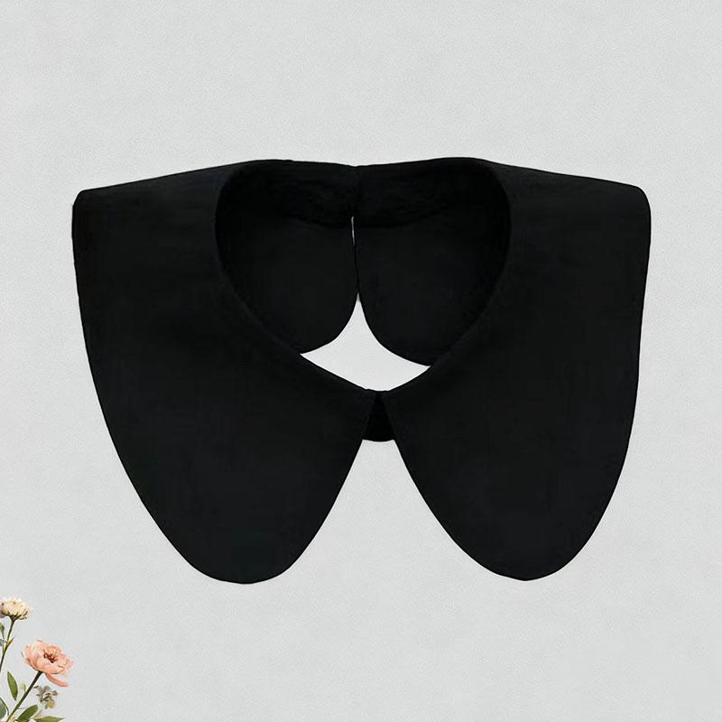 Męskie Gładkie Garnitury Formalne Fałszywy Kołnierzyk dla Kobiet Klapa Krawat Kołnierzyki Fałszywe Zdejmowany Odpinany Kołnierzyk Krawaty Kołnierzyki Faux