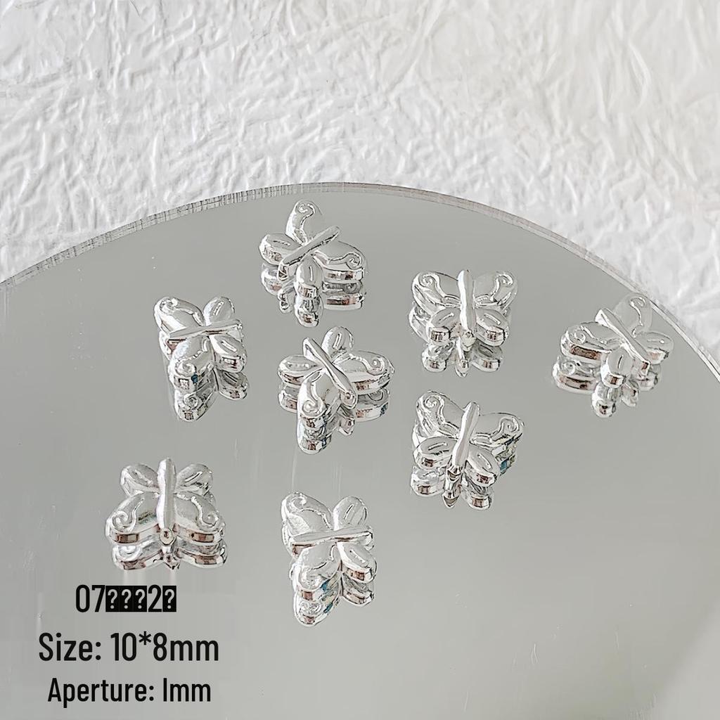 Butterfly Collection: Silver Alloy Pendant Charm for DIY Bracelets and Necklaces