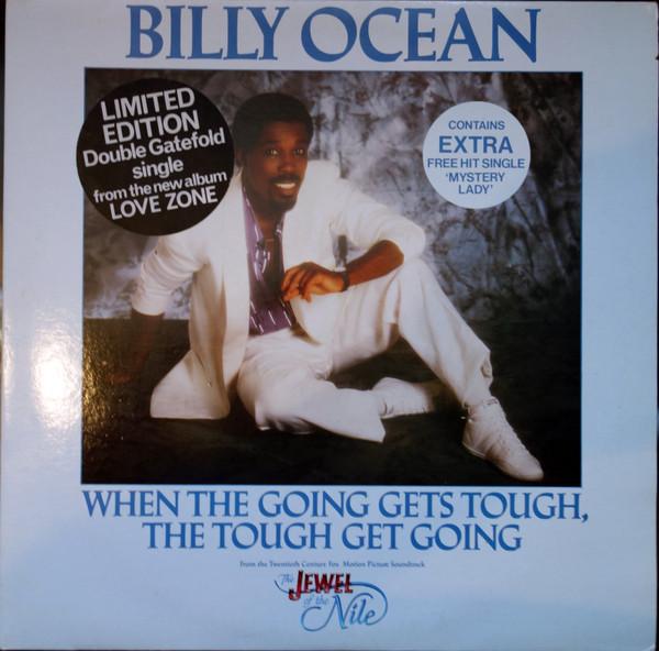 

12inch Record BILLY OCEAN When The Going Gets Tough The Toug JIVETD114 Jive 1986 UK SoulFunk Used