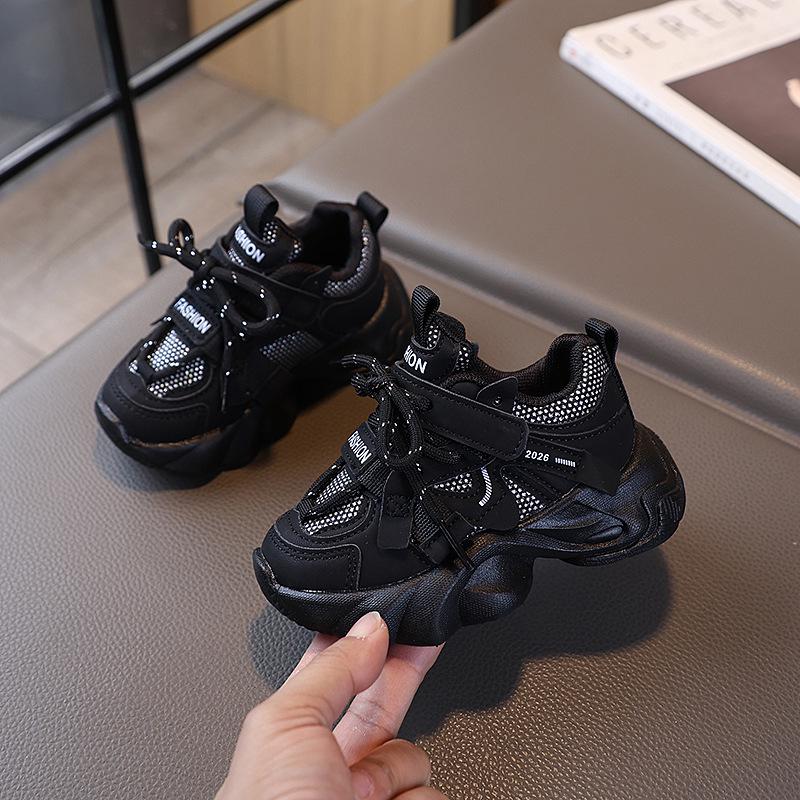 Frühjahr 2026 Neue Leder-Sportschuhe für Mädchen - Modische Lässige Kinder 'Dad Shoes'