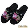 Kawasaki Lake Ulster Rose for Guests and Business Modern Rose Design with Chenille Healthy Room Shoes Slippers, Use, Weave, Slippers,