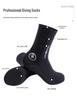 3/5mm Mid-Calf Thickened Diving Socks - Non-Slip, Quick-Drying, Wear-Resistant Beach Sock Covers for Snorkeling, Surfing, Swimming, and Water Sports