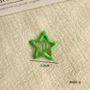 Dopamine Color Star Hair Clips: Cute Five-Pointed BB Clips for Bangs & Stray Hairs