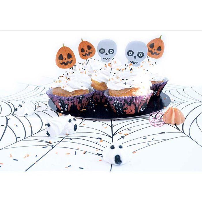 Halloween Decoration Kit for 24 Cupcakes