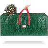 Christmas Tree Storage Bag Fits Up To holiday Disassembled Christmas trees under 9 Ft plastic waterproof and storage bag with durable reinforced